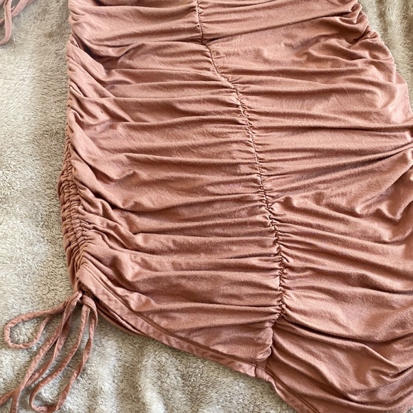Revolve Majorelle Janice Mini Dress in Brown Spice - Picture 6 of 7